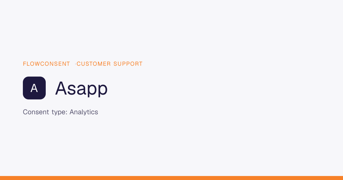 ASAPP GDPR: Consent for AI Contact Centre Chat