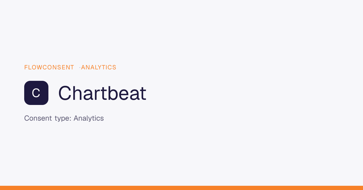 Chartbeat and GDPR: real time analytics consent guide