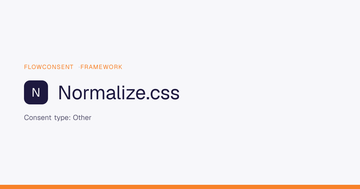 Normalize.css GDPR : CSS reset and compliance guide