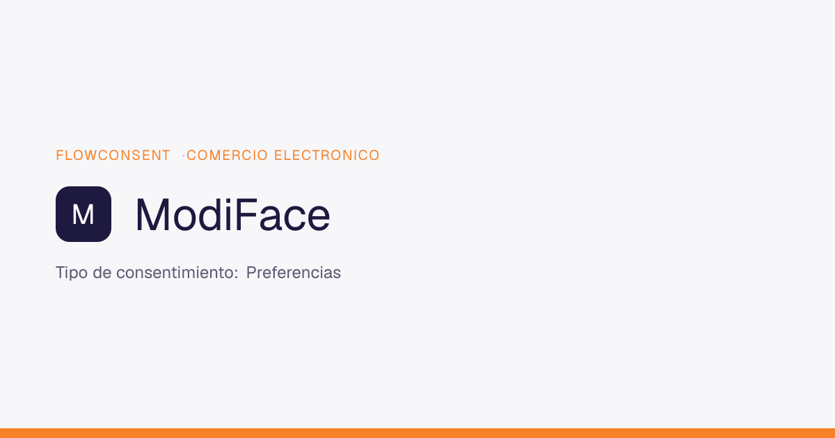 ModiFace - Marketing Consent | FlowConsent
